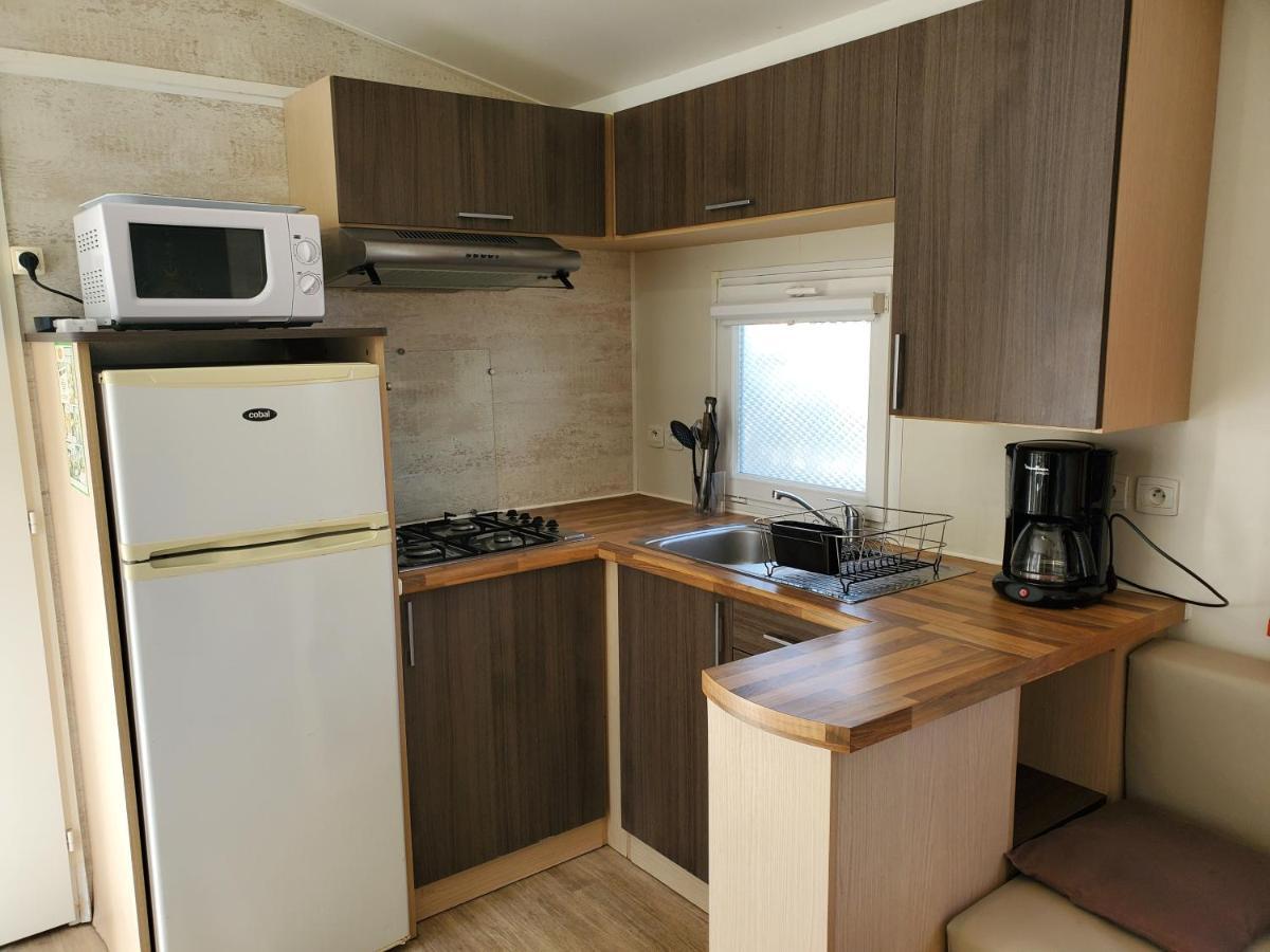 Mobil home récent clim 3ch Camping3* piscine Argelès-sur-Mer Extérieur photo