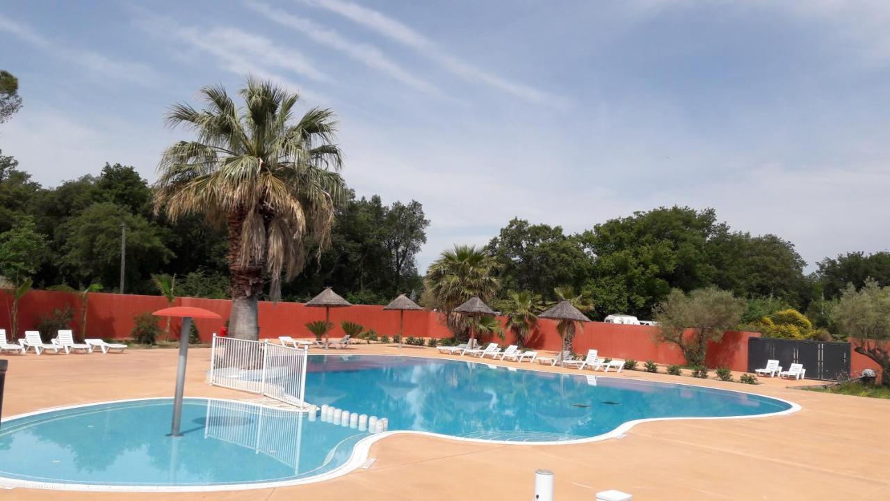 Mobil home récent clim 3ch Camping3* piscine Argelès-sur-Mer Extérieur photo